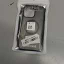 SUPFINE Magnetic for iPhone 15 Pro Max Case (Compatible with MagSafe) (Military Grade Drop Protection) Translucent Matte Shockproof Phone Cover, Black