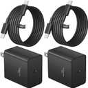 USB C Charger Type C Charger Fast Charging 10FT 45W Samsung Chargers 2-Pack with iPhone Air/17/17 Plus/17 Pro/17 Pro Max/16/16 Plus/16 Pro/16 Pro Max/15/15 Pro Max/iPad Pros/Galaxy S25 S24,Android