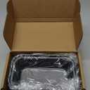 Walooza Mini Loaf Pan, 6x3 Inch Nonstick Bread Pans for Baking, Oven & Air Fryer Safe Small Banana Bread & Meatloaf Pan, Carbon Steel Baking Tins for Homemade Bread (Mini Loaf Pan(3pack))