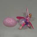 Crystal Flyers, Magical Flying Doll with Crystal Wings, Interactive Kids Toys for Ages 5 and up (Purple/Pink)
