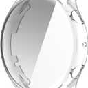 ECSEM Case Compatible with Amazfit GTR 3/GTR 3 Pro Screen Protector,Full Cover Protective Case TPU Plated Bumper Protector Case All-Around Shell for Amazfit GTR 3/GTR 3 Pro Smartwatch Accessory