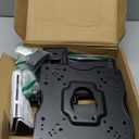 Amazon Basics Full Motion Articulating TV Wall Mount, with Swivel and Tilt, for 26" to 55" TVs and Flat Panels up to 80 Lbs, VESA Compatible, Black