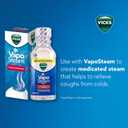Vicks Dual Comfort Cool + Warm Mist Humidifier for Bedrooms With Fusion Technology, Compatible with Vicks VapoPads and Vicks VapoSteam, White