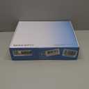 MakeFit Dual Handheld Shower Head Combo, 2-in-1 Rain Shower Heads System 8 Inch Rainfall Shower Head and 10 Modes High Pressure Hand Held Showerhead with Built-in Power Wash (Chrome)