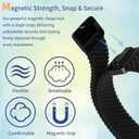 Slim Magnetic Braided Compatible with Apple Watch Bands 42mm 41mm 40mm 38mm 46mm 45mm 44mm 49mm Women Men, Stretchy Solo Loop Nylon Sport Strap for iWatch Series 11 10 9 8 SE 7 6 5 4 Ultra 3 2 1
