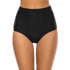Bonneuitbebe Women Swim Bottoms High Waisted Bikini Bottom Full Coverage Swimsuit Bottoms Bathing Suit Bottom (Large)