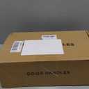 1 Pack Antique Brass Front Door Handle and Deadbolt Set Reversible Lever Entry Handleset with Lock and Key Single Cylinder