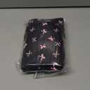 LEDAOU Lunch Box for Women Insulated Lunch Bag Lunch Tote Bags Leakproof Cooler Lunch Case for Travel Work Picnic (Black Bow), 6.3"D x 10.8"W x 8.85"H