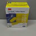 3M Ear Plugs, 200 Pairs/Box, E-A-R Classic 310-1001, Uncorded, Disposable, Foam, NRR 29, For Drilling, Grinding, Machining, Sawing, Sanding, Welding, 1 Pair/Pillow Pack