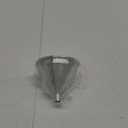 American METALCRAFT, Inc. American Metalcraft 363 Spun Aluminum 1/2 Pint Funnel