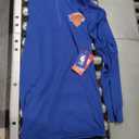Men's Antigua Gray New York Knicks Reprocess Quarter-Zip Top Small