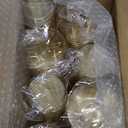 I00000 200pcs Gold Plastic Cups - 10 OZ Hard Gold Glitter Disposable Cups For Cocktail And Drinking - Premium Disposable Plastic Cup with Gold Glitter For Fancy Elegant Party Cup