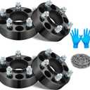 BDFHYK 5x4.5 Wheel Spacers 1 inch(25m) Spacers 5x114.3 Thread Pitch 1/ 2-20 Stud & 70.5 mm Center Bore, Compatible with Lincoln Town Car Mark, Mustang Edge Crown Victoria Ranger Explorer, Set of 4