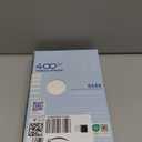 THREAD SPREAD 100% Cotton Pillowcases Standard/Queen Size Sets of 2-400 Thread Count White Cotton Pillowcases, Ultra Soft Cooling Sateen Weave Pillow Cases for Sleeping, Sets of 2 Pillow Covers