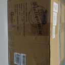 Vintiquewise Wooden Treasure Chest Trunk Vintage-Style Storage Box with Leather Straps Brass Rivets Lion Head Ornaments & Latch Closure Decorative Accent and Functional Organizer for Home Dcor, Small