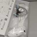 LUXE Bidet NEO 120 - Single Nozzle, Self-Cleaning, Non-Electric Bidet Attachment for Toilet Seat, Adjustable Water Pressure, Rear Wash (Gold)