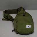 SKYSPER Sling Bag RFID Cross Body Bag Recycled Crossbody Backpack Travel Daypack (Armygreen)