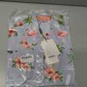 SSLR Big Girls Hawaiian Shirt Beach Tropical Summer Casual Short Sleeve Button Down Shirt, M