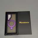 for Samsung Galaxy S25 Plus Case, Magnetic Adjustable Ring Stand [Fit for Magsafe], [Military-Grade Shockproof Protection] Phone Case with Kickstand & Ring Holder (Purple)