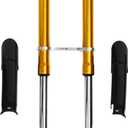 FAVOMOTO Mini Motorcycle Front Fork, Dirt Bike Front Forks Shock Absorber Dirt Pit Bike Suspension Kit for 49cc Mini Motorcycle Replacement Parts 21.6X2.3X1.4inch