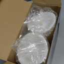 Homemory 4"x9" Outdoor Waterproof Flameless Candles with Timers and Remote Control, Battery Operated Candles, LED Plastic Candles, Ivory White, Set of 2