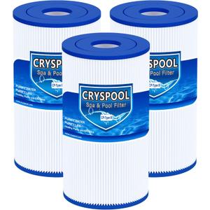 Cryspool Type B Filter Compatible with 29005E, Easy Set Above Ground Pool Filters, 3 Pack