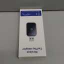 Wireless CarPlay Adapter for iPhone, Convert Wired to Wireless Apple CarPlay Adapter, Mini Size with Extension Cable USB & USB-C/Type-C, Stable Control & No Delay, Black