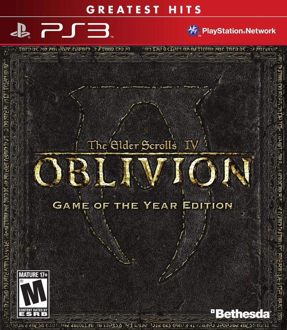 The Elder Scrolls IV: Oblivion: Game of the Year Edition, PlayStation 3
