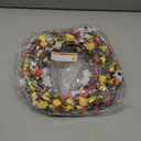 7 Pcs LED Flower Crown Headband, Light Up Flower Headbands for Women, Garlands Glowing Floral Wreath Crowns for Wedding Beach Party Birthday Cosplay (Diameter 19CM/7.4Inch)