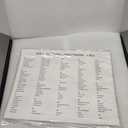 6 Pack Square Kitchen Storage Jars with Airtight Bamboo Lids and 132 Pantry Labels - 35oz Glass Canisters With Wood Lids - Food Storage Containers for Coffee, Cookie, Tea, Spice