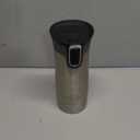 Contigo West Loop Stainless Steel Travel Mug with AUTOSEAL Lid, 16oz., Stainless Steel/Black