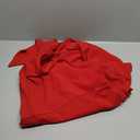 PRETTYGARDEN Women's Summer One Shoulder Long Formal Dresses Sleeveless Ruched Bodycon Wedding Guest Slit Maxi Dress (Red, S)