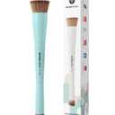 EIGSHOW Foundation and Concealer Brush, Dual Ended Makeup Brush For Flawless Foundation Coverage, Under Eye Concealer, Vegan & Cruelty-free (D110B)