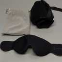 Travel Pillows for Airplanes, Airplane Pillow for Long Flight, Airplane Head Strap with Eye Mask for Sleep, Travel Neck Pillow for Car Road Trip, 360 Support Headrest, Stop Bobblehead, Black