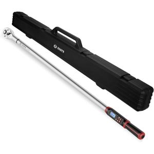 3/4-Inch Drive Digital Torque Wrench, 32-626 Ft-lb./42.5-850Nm, Dual-Direction, 4 Measurement Mode, Heavy Duty Electronic Torque Wrench with Buzzer & LED Indicator for Truck,Car