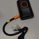 Tire Inflator Portable Air Compressor-150PSI Tire Air Pump, 5X Faster with Digital Gauge, Auto-Off & LED Light, Air Pump for Car Tires, Motorcycle, Bike, Balls & More, Car Gifts for Men Women (Black)