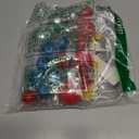 Morofme Spider Cake Topper Spider Web Cupcake Decorations Spiders Theme Cake Decor Glitter Happy Birthday Toppers Stars Red Silver Blue Balls Cupcake Topper for Boys Men Baby Shower Party Supplies