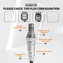 2X Oxygen Sensor for 2010 2011 Honda CR-V CRV 2.4L Upstream + Downstream