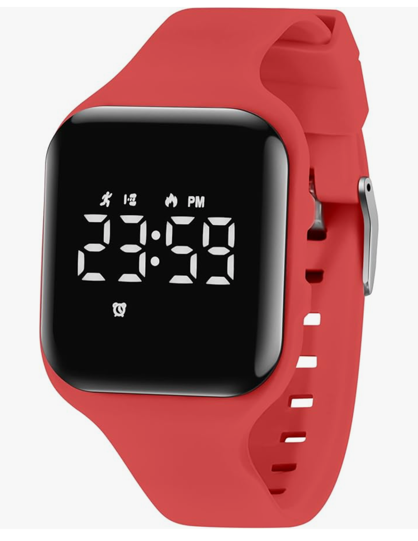 Kids Watch Digital Watch for 5-12 Years Old Boys Girls, Kids Fitness Tracker Watch with Alarm Clock, Stopwatch, Step Counter Sports Watch, No App Waterproof Watch for Kids Teens Gifts