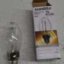 Sunlite 03610 LU70/MED High Pressure Sodium Light Bulb, 70 Watts, ED17/MED, Medium Base (E26), ANSI Code S62, 6000 Lumen, 24000 Life Hours, Clear, 2100K