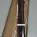 LazBlinds No Tools No Drill 1" Vinyl Mini Blinds, Cordless Blinds for Windows, Light Filtering Horizontal Window Blinds & Shades, 27" W x 48" H, Mahogany