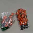 JOYIN 3 Pcs Halloween LED Necklace Pumpkin Shaped Jack o' Lantern Glowing Necklaces for Halloween Party Favor and Supplies, Party Costume Accessory Supplies