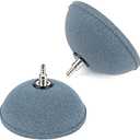 Pawfly Aquarium Air Stone 4 Inch Bread, Fish Tank Air Stone Oxygen Diffuser for Air Pump Fish Tank Bucket Pond and DWC Reservoir, 2 Pack