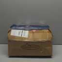 Cot Mattress Topper (Improved Thickness), Foam Quilted Pads for Camping, Soft Comfortable Sleeping Cot Mattress Pad Only, Camping Pad 75"x30" for Camp Cot/Rv Bunk/Narrow Twin Beds, Navy (30x75 Inch (Pack of 1))