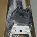 Gen 3/4/4X for Starlink All-in-One Mount Kit: Heavy-Duty Outdoor Dish & Indoor Router Mount, Compatible with Wall, Roof, and Pole Mount