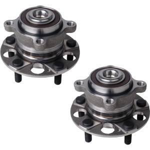 PAROD Pair 512353 Rear Wheel Hub Bearing Assembly Compatible with 2009-2014 Acura TSX, 2008-2012 Honda Accord 5Lugs