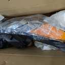 Headlight Assembly for Hyundai Elantra 2011 2012 2013, Passenger Side Halogen Headlamp with Clear Lens Black Housing Amber Reflector (All Bulbs Included), 1 PC,92101-3y000 HY2503161