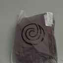 Charmo Womens Scalloped Ribbed One Piece Swimsuits Retro Square Neck Modest Bathing Suits (Large, Burgundy)