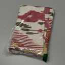 Pottery Barn 20" Ikat Petra Pillow Cover Red Green Southwestern Aztec Pattern