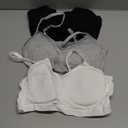 Blulu Mini Camisole Bra Wireless Padded Bra with Adjustable Straps for Women Girls Size M